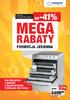 MEGA RABATY DO -41% PROMOCJA JESIENNA -27% 168 PRODUKTÓW 4 ZESTAWY 4 USŁUGI MONTAŻU PORCELANA 25% TANIEJ