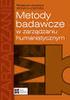 METODOLOGIA BADAŃ HUMANISTYCZNYCH METODYKA NAUCZANIA JĘZYKA OBCEGO