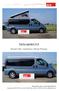 Dachy sypialne SCA. Renault Trafic / Opel Vivaro / Nissan Primastar