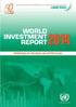 WORLD INVESTMENT REPORT 2014 Investing in the SDGs an Action Plan
