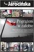 HARMONOGRAM JAROCIN MIASTO. LESZCZYCE, OS.700 LECIA część I TERMINY WYWOZU ODPADÓW SEGREGOWANYCH