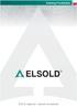 Katalog Produktów ELSOLD. Silni w regionie sukces na świecie