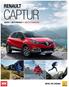 RENAULT CAPTUR SERIA LIMITOWANA DRIVE THE CHANGE