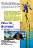 Church. Bulletin 22 stycznia January