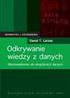 Odkrywanie wiedzy w danych