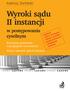 Wyroki sàdu II instancji