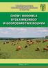 WARMIŃSKO-MAZURSKI OŚRODEK DORADZTWA ROLNICZEGO W OLSZTYNIE CHÓW I HODOWLA BYDŁA MIĘSNEGO W GOSPODARSTWIE ROLNYM