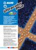 Ultracolor Plus CG2. Spoinowanie podłogowych i ściennych okładzin ceramicznych w pomieszczeniach mieszkalnych (hotele, domy prywatne, itp.).
