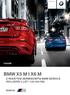 BMW X5 M i X6 M. Marzec Radość z jazdy. Cennik BMW X5 M I X6 M Z PAKIETEM SERWISOWYM BMW SERVICE INCLUSIVE 5 LAT / KM. BMW M.