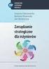 I. 1. Zarządzanie strategiczne.