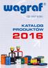 KATALOG PRODUKTÓW 2016