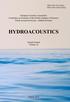 HYDROACOUSTICS Annual Journal Volume 18