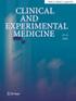 ADVANCES IN CLINICAL AND EXPERIMENTAL MEDICINE