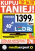 1399, Taniej! 40 100Hz HDMI USB. Telewizor LED Full HD 40L1333G KLASA