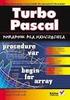 Krótki kurs obsługi środowiska programistycznego Turbo Pascal z 12 Opracował Jan T. Biernat. Wstęp