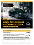 NOWY OPEL INSIGNIA HATCHBACK / SEDAN.