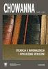 CHOWANNA EDUKACJA A MARGINALIZACJA I WYKLUCZENIE SPOŁECZNE. Tom 1 (38) pod redakcją Anny Nowak