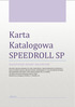 Karta Katalogowa SPEEDROLL SP