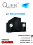 2.1 SPEAKER SYSTEM KOM0605. Bedienungsanleitung Owner s manual Instrukcja obsługi Manual de utilizare