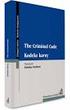 The Criminal Code Kodeks karny