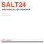 SALT24 INSTRUKCJA UŻYTKOWNIKA