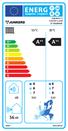 Supraeco A SAO 80-2 ACB C 35 C A ++ A + A B C D E F G. db kw kw /2013