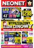 1299, WYPRZEDAZOWY LED TV FULL HD 48 DODATKOWY 3D SMART. 200zł TANIEJ! OBNIŻAMY CENY SETEK PRODUKTÓW! 300 PMI SPRAW DZIADKOM RADOŚĆ!