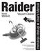 Raider. Vacuum Cleaner MM446. Instrukcja obsługi u User s Manual. Model: