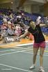 BADMINTON Gra pojedyncza kobiet