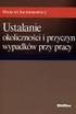 Ustalanie okoliczności i przyczyn wypadków przy pracy