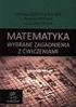 Matematyka 2. Metoda operatorowa Transformata Laplace a