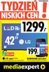 1299, 42 199, NISKICH CEN A + 100Hz HDMI SMARTFON WIFI