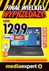 11699,- 1699,- Taniej o 400 4GB 15,6 LED HDD RAM. WiFi b/g/n Procesor Intel Pentium P6200 2,13 GHz Grafika Intel Graphics Media Accelerator HD