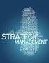 Zarządzanie strategiczne STRATEGIC MANAGEMENT