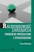 Rachunkowość zarządcza, operacyjna i strategiczna