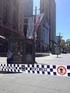 Martin Place w Sydney zablokowany przez policję. Matt Doran ABC NEWS