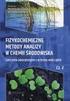 I. Analizy fizyczne, fizykochemiczne i chemiczne gleb mineral. oraz organicznych