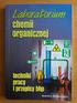 Chemia organiczna. Instrukcje do ćwiczeń laboratoryjnych dla Biotechnologii (I rok)
