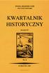 KWARTALNIK HISTORYCZNY