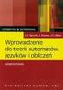 Wprowadzenie. Teoria automatów i języków formalnych. Literatura (1)