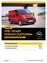 OPEL VIVARO FURGON I PLATFORMA.