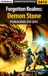 Nieoficjalny poradnik GRY-OnLine do gry. Forgotten Realms. Demon Stone. autor: Rafał Yossa Nowocień