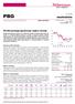 PBG. neutralnie. Portfel pomaga ograniczyæ wp³yw recesji. sektor budowalny. Znaczny portfel zamówieñ. Wyniki I kwarta³u. Wycena i rekomendacja