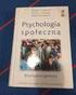 Psychologia społeczna - opis przedmiotu