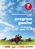 7dzień. Wrocławski Tor Wyścigów Konnych Partynice program gonitw. 11 sierpnia godz