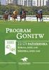 PROGRAM ROGRAM GONITW ONITW DZIEŃ 22/ 22/23 23 PA P ŹDZIERNIKA AŹDZIERNIK 47 SOBOTA, GODZ. 12:00 OT /48 NIEDZIELA, GODZ. 12:00