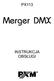 PX113. Merger DMX INSTRUKCJA OBSŁUGI