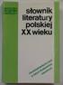 Groteska XX wieku w literaturze polskiej