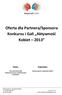 Oferta dla Partnera/Sponsora Konkursu i Gali Aktywnośd Kobiet 2013