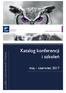 podatki / rachunkowość / finanse Katalog konferencji i szkoleń